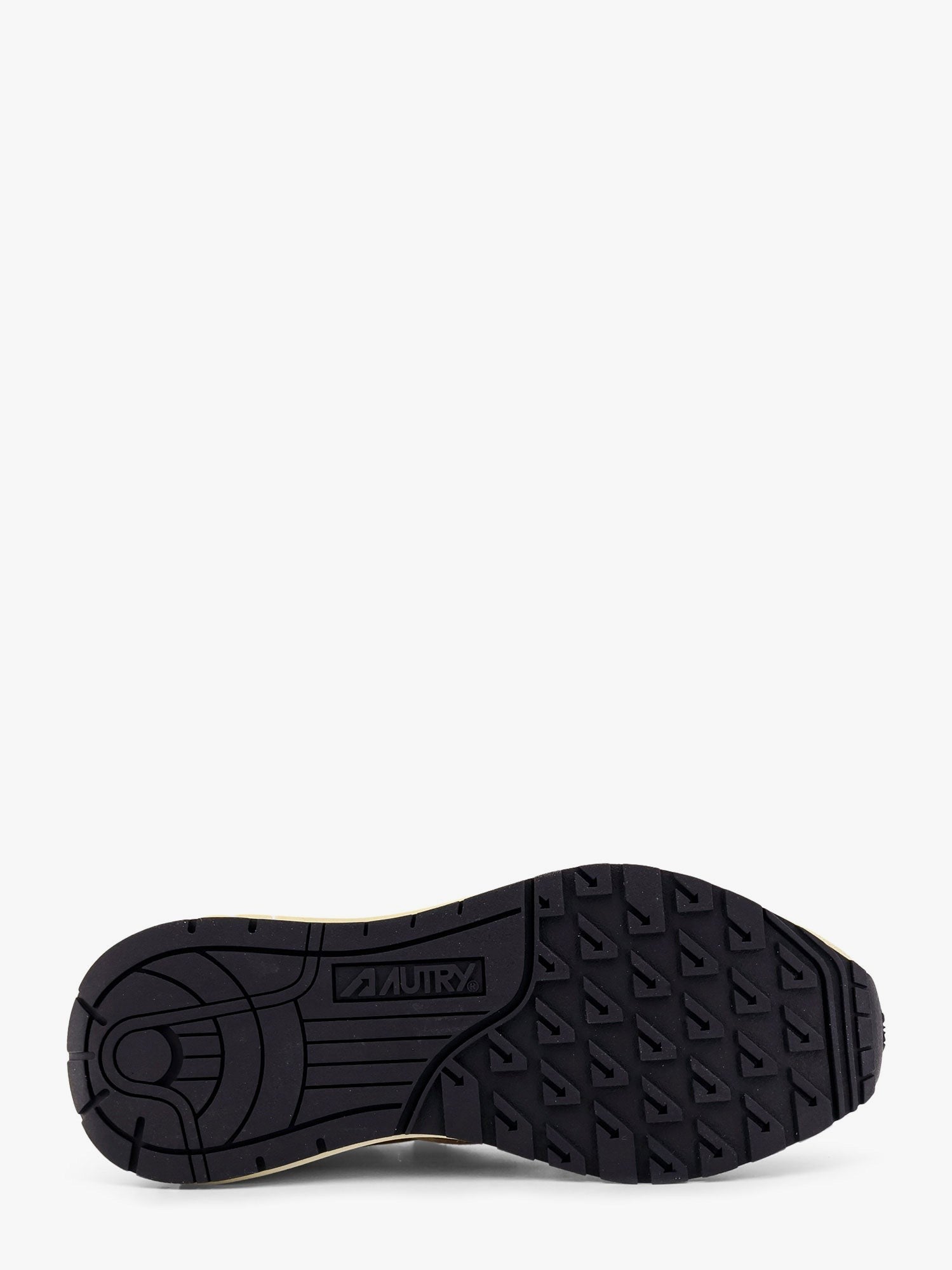 Reelwind low leather and nylon sneakers