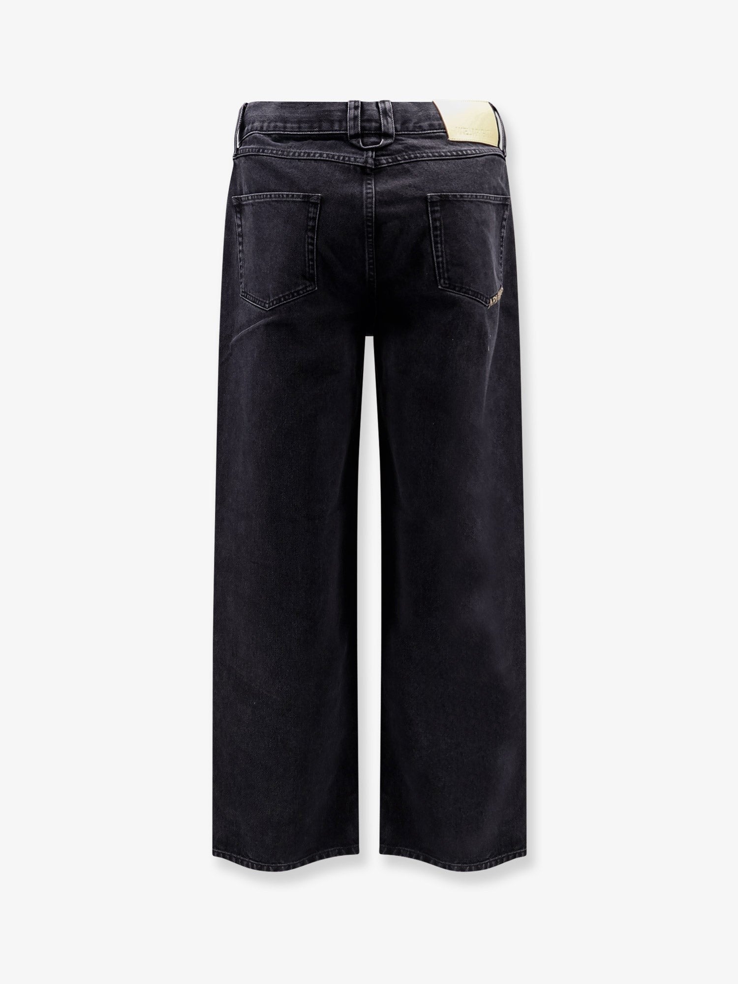 Relaxed fit denim trousers