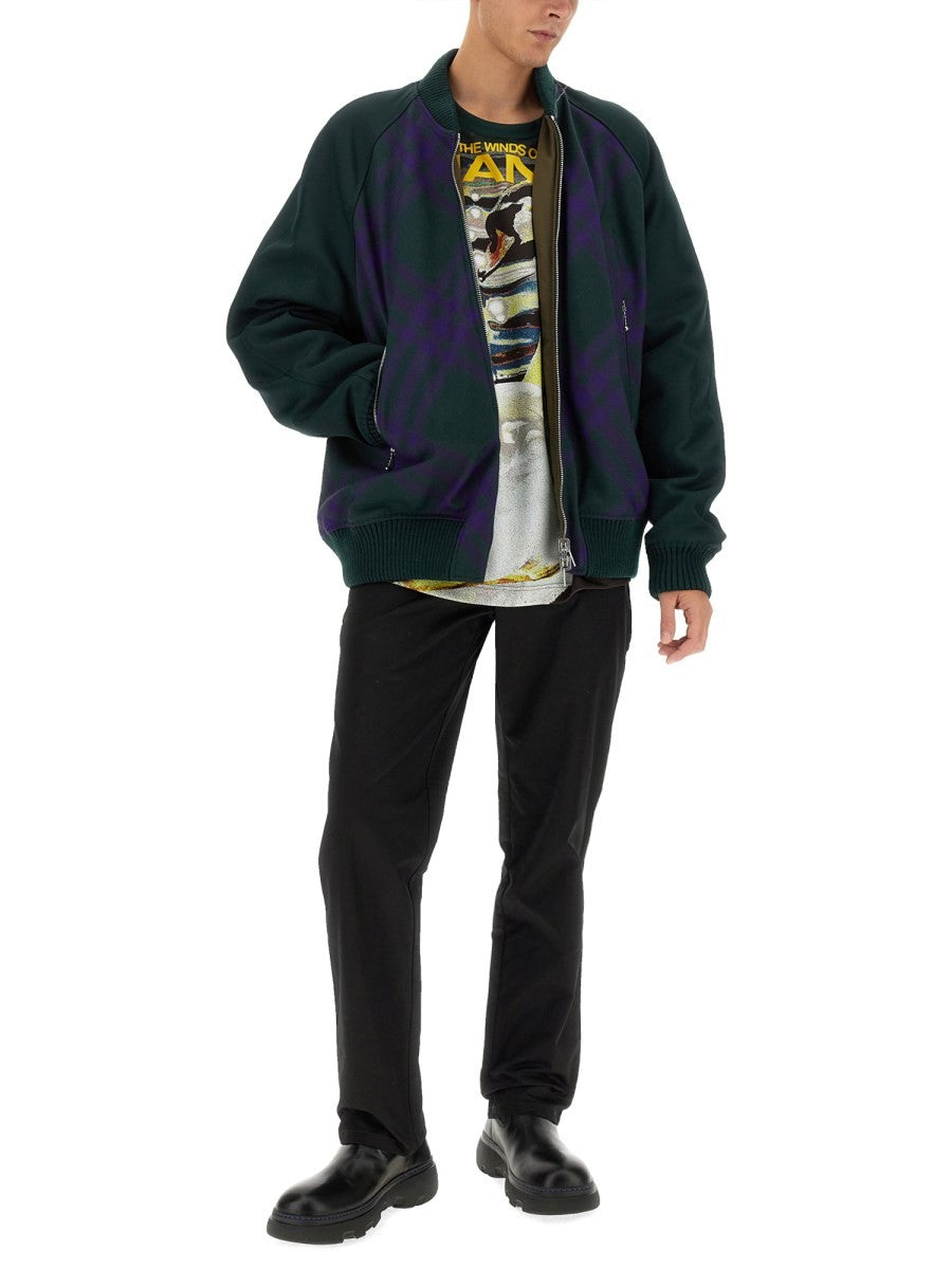 REVERSIBLE BOMBER JACKET