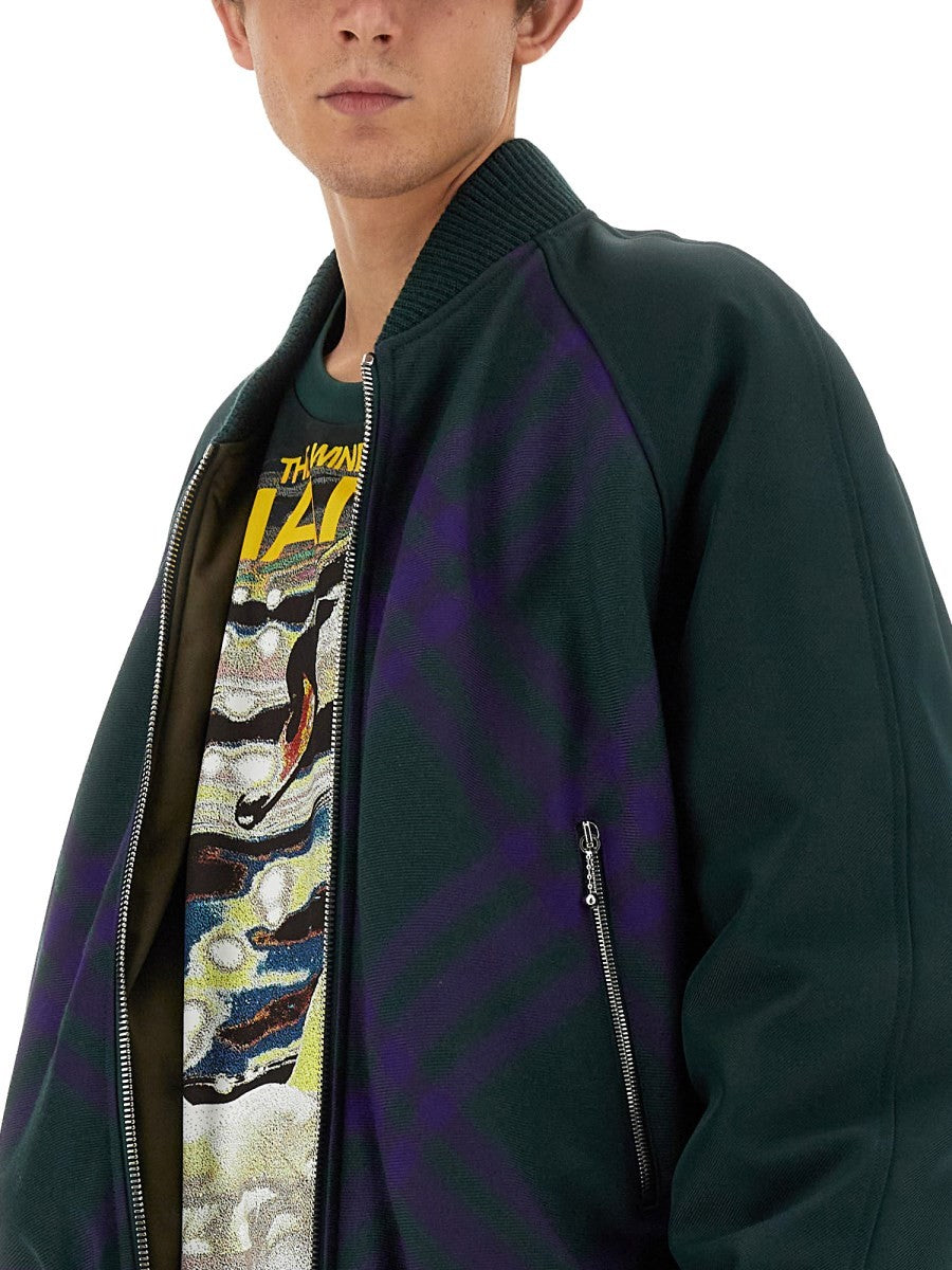 REVERSIBLE BOMBER JACKET