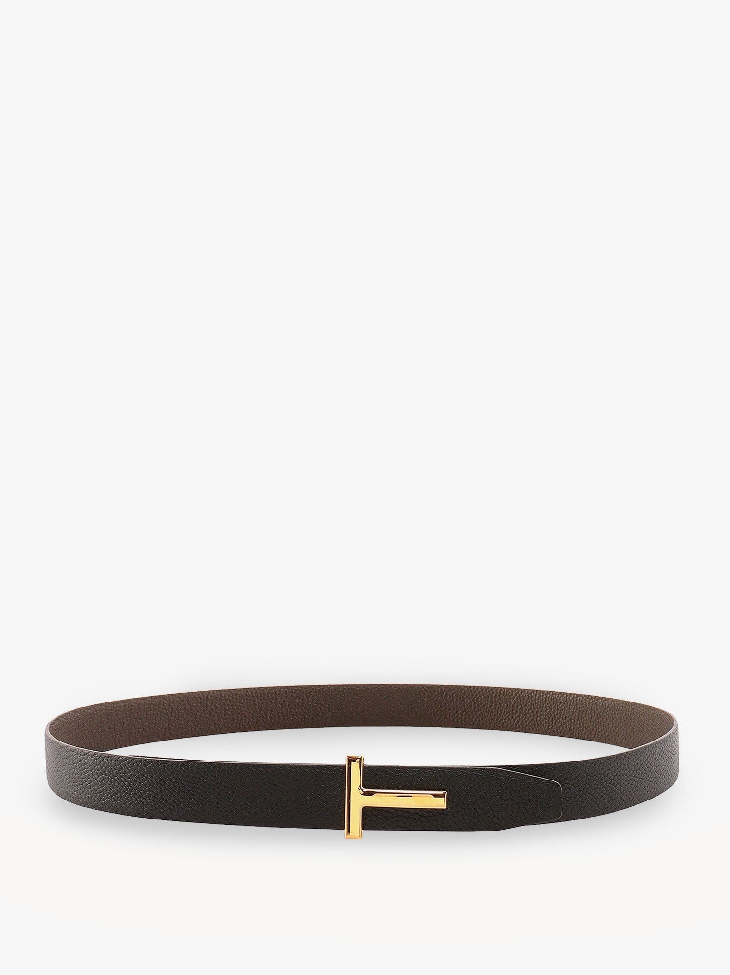Reversible leather belt