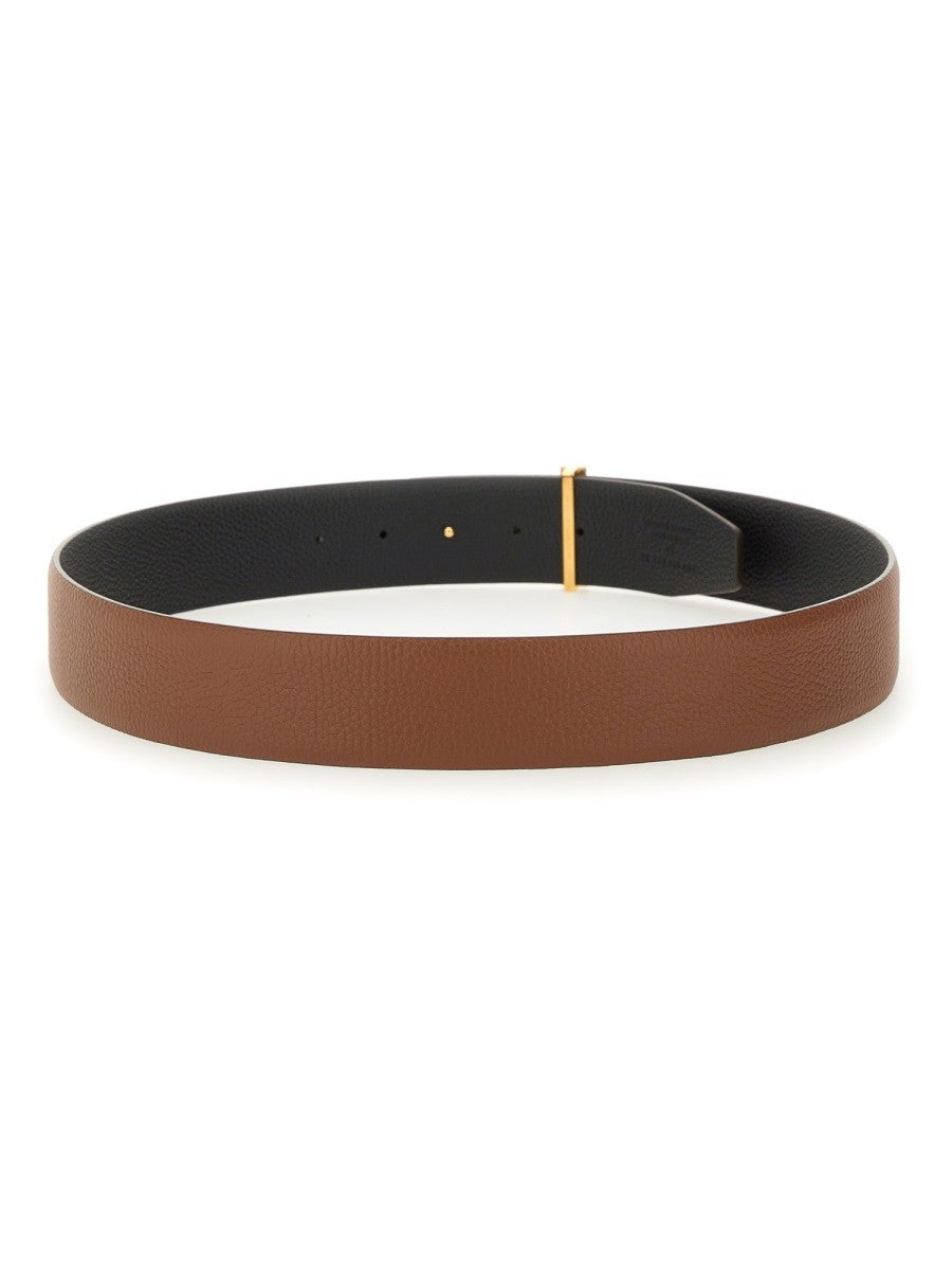 REVERSIBLE LEATHER BELT