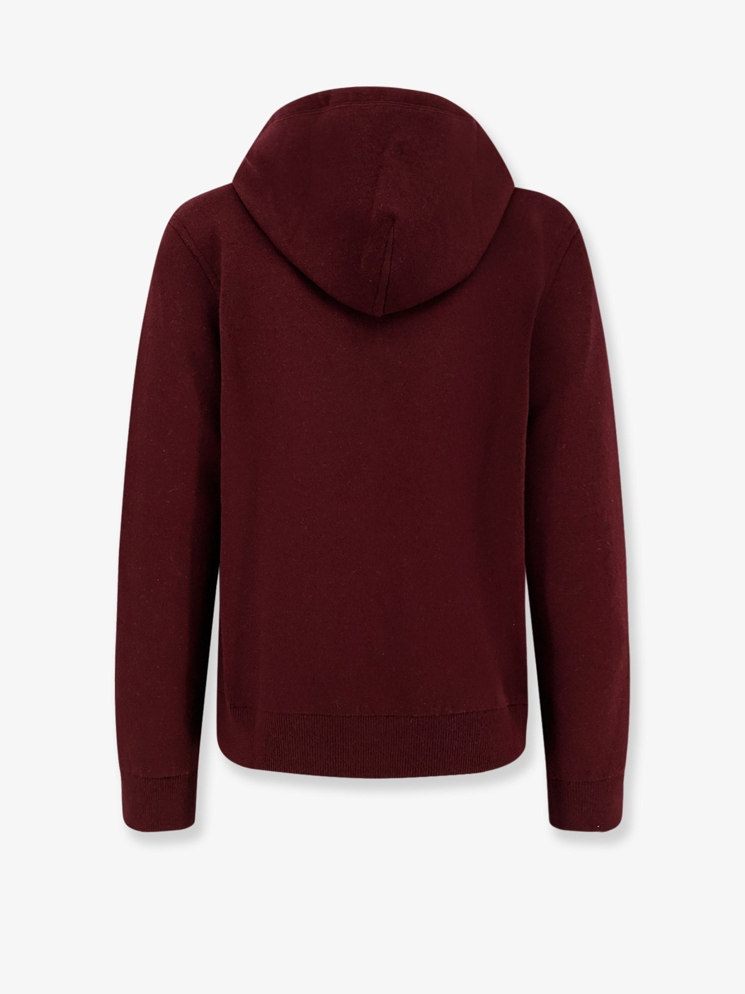 Reversible wool jacket with GG motif