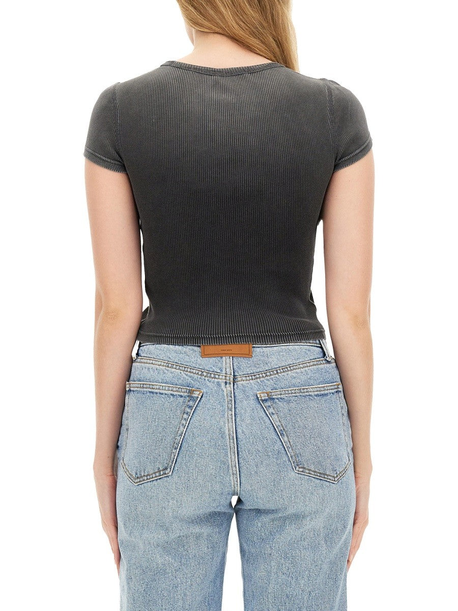 RHINESTONE LOGO T-SHIRT