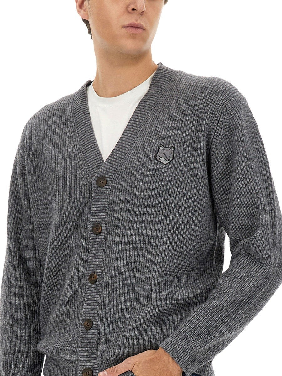 RIBBED CARDIGAN