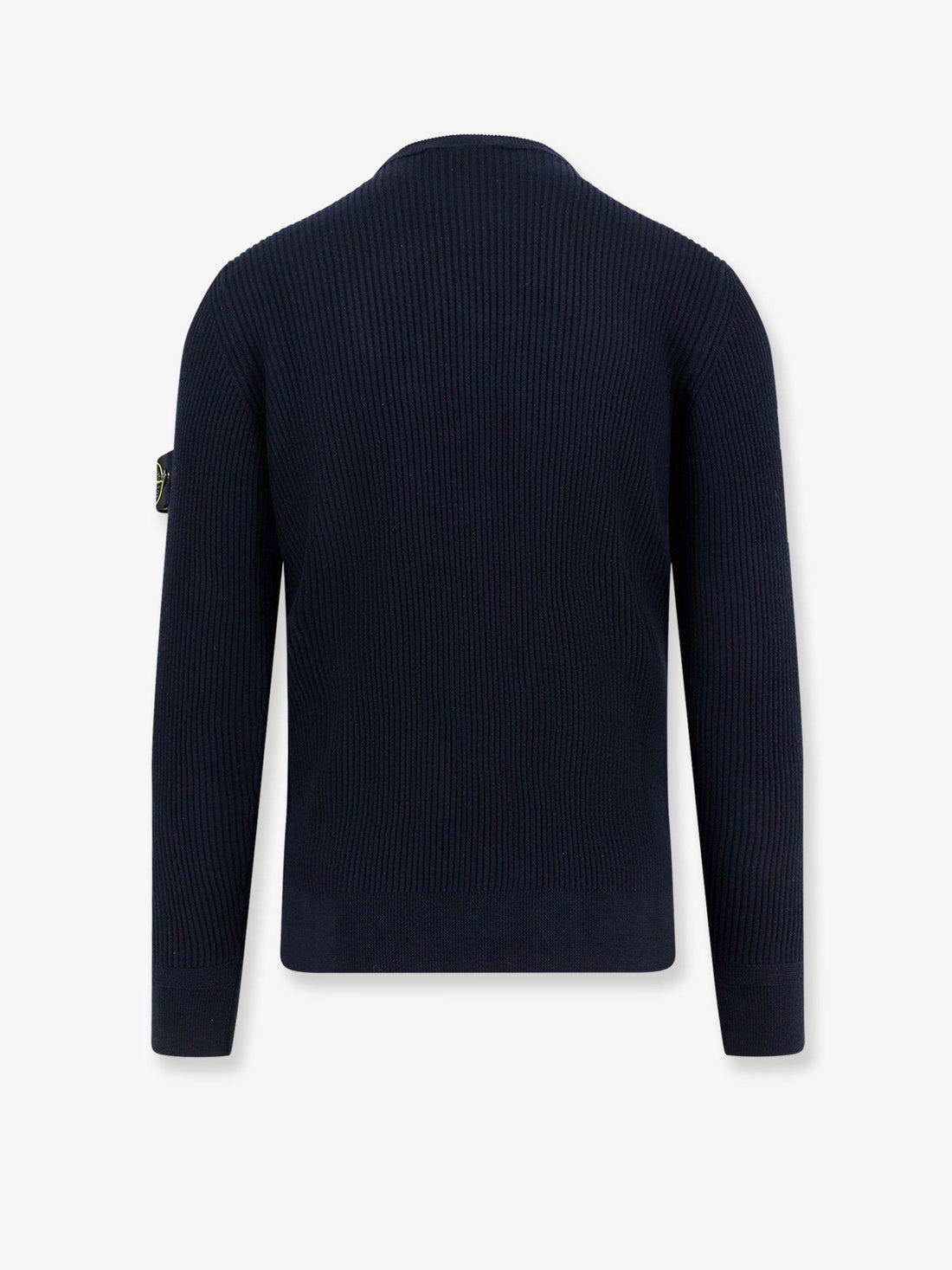 Ribbed certified virgin wool sweater