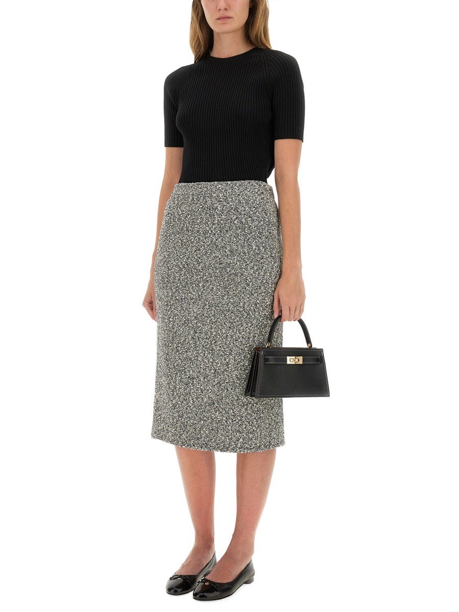 RIBBED COTTON PULLOVER