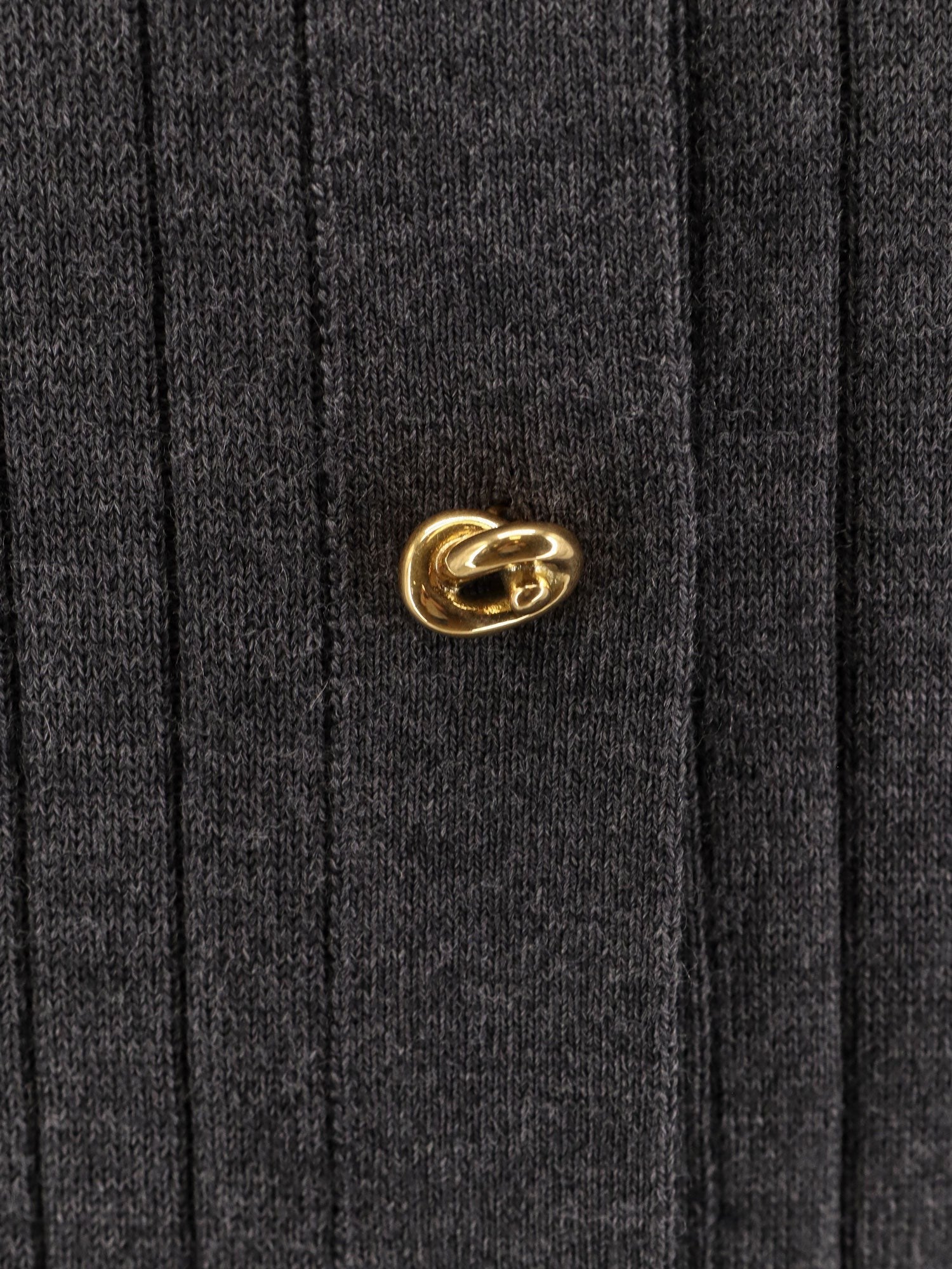 Ribbed wool cardigan