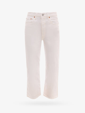 Ribcage straight ankle jeans