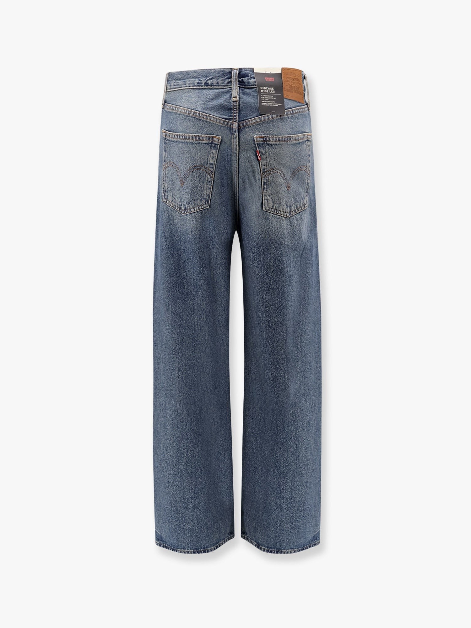 Ribcage wide leg jeans