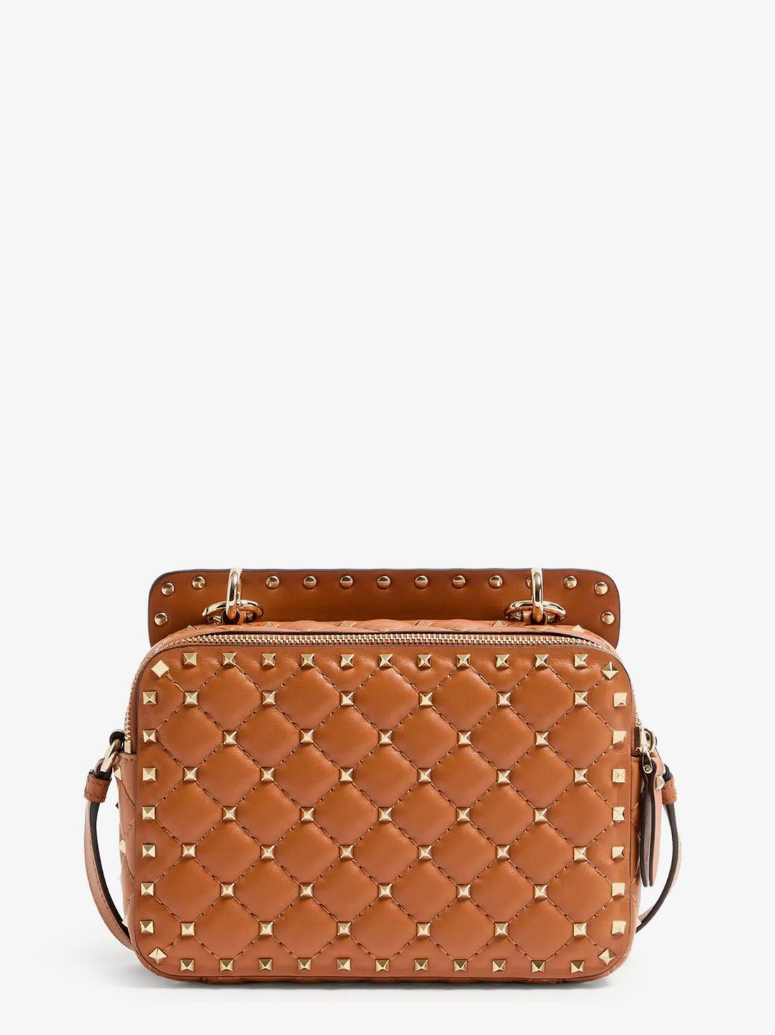 Rockstud Spike leather shoulder bag