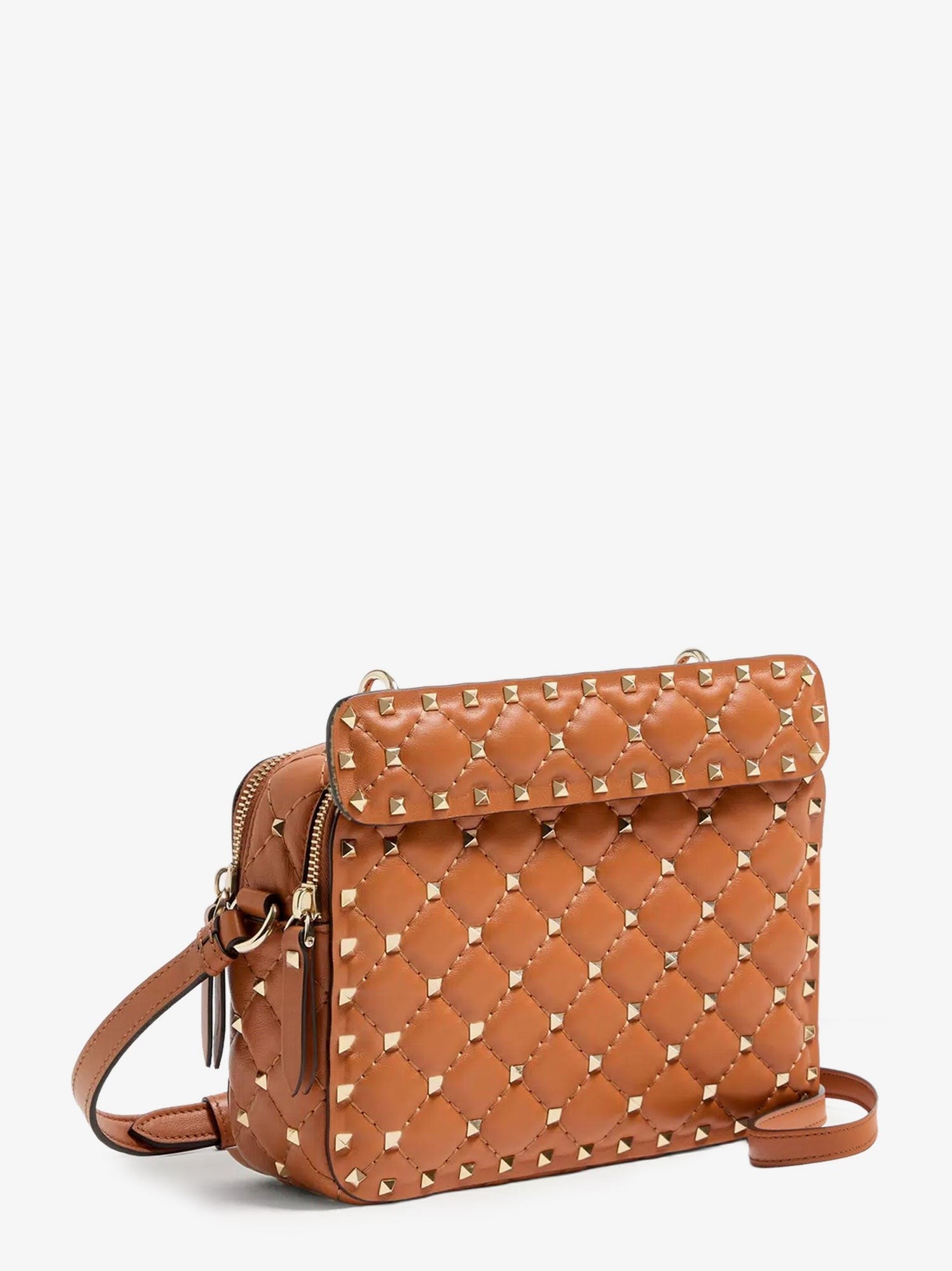 Rockstud Spike leather shoulder bag