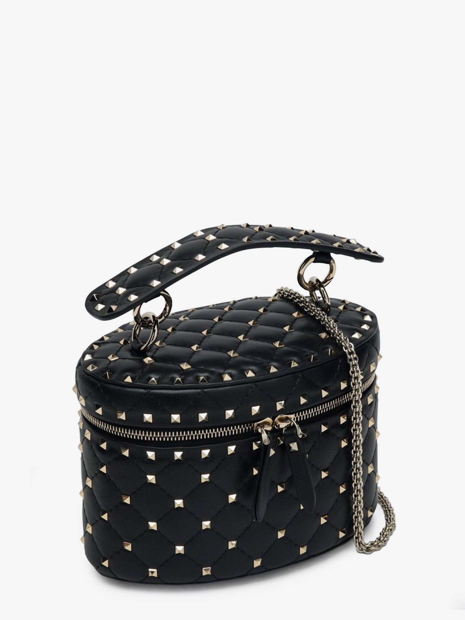 Rockstud Spike leather shoulder bag