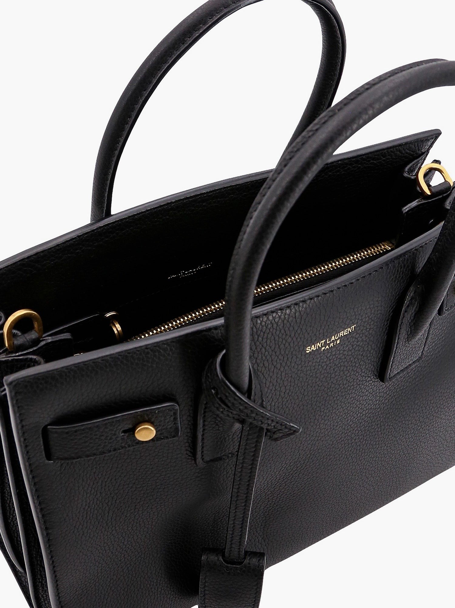 Sac De Jour Baby textured leather crossbody bag