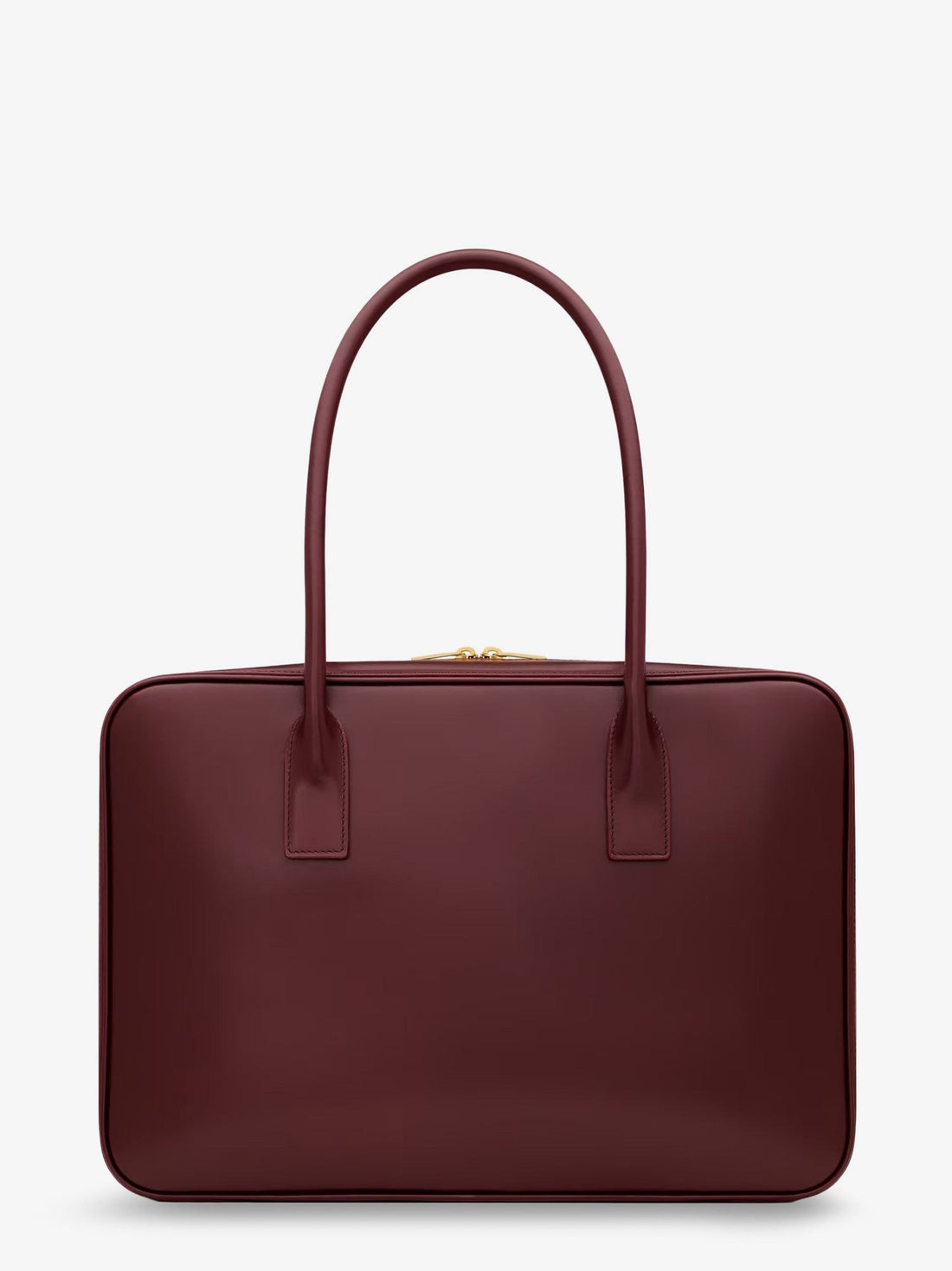 Sac de Jour in Box leather handbag with metal lock detail