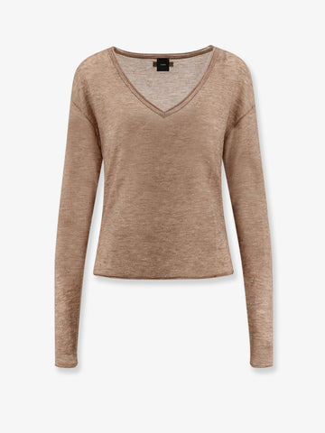 Salomone wool sweater with micro sequins