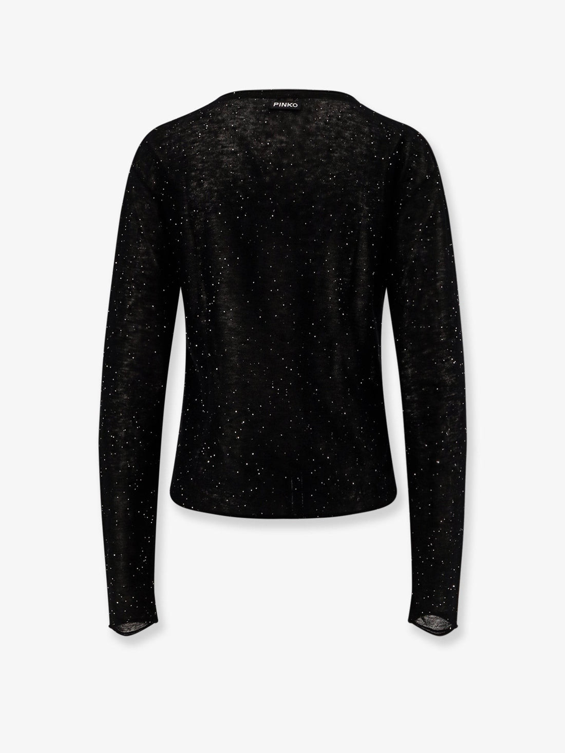 Salomone wool sweater with micro sequins