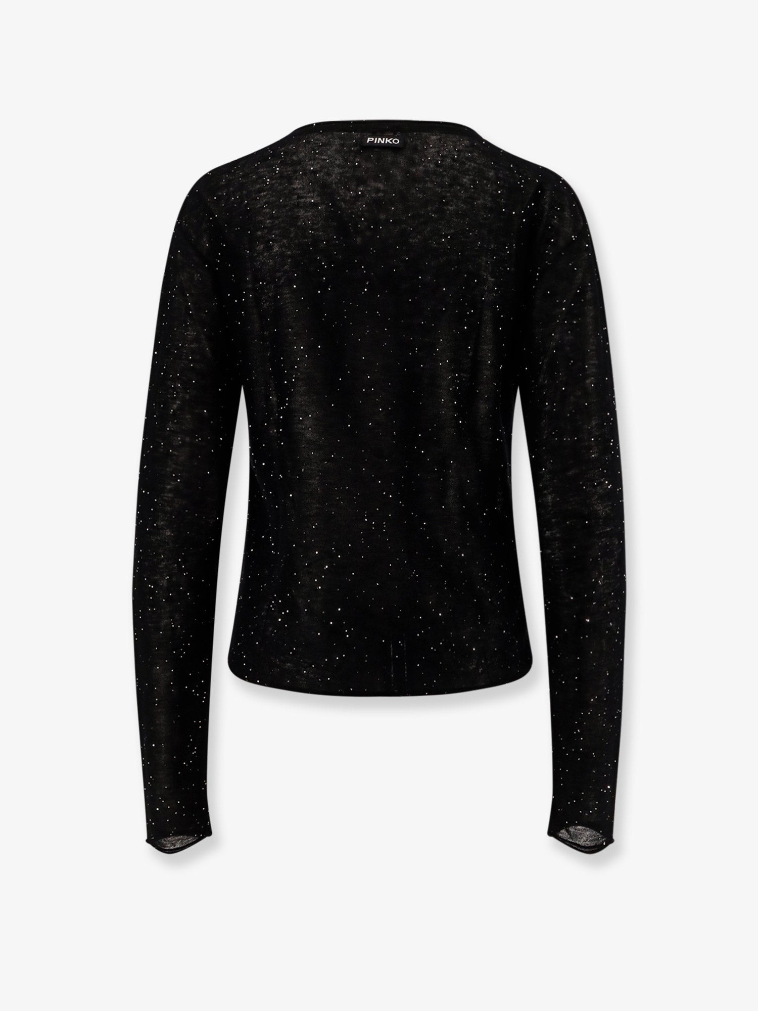 Salomone wool sweater with micro sequins