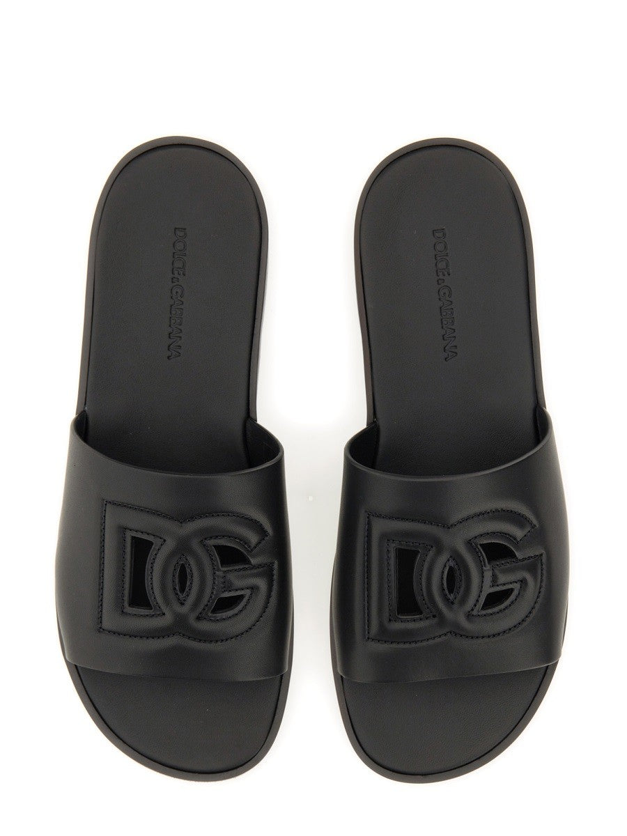 SANDAL WITH LOGO