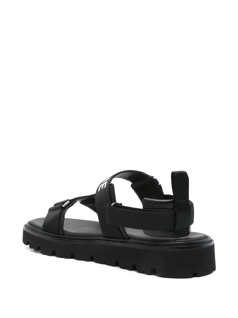 Sandali in tela jacquard Celine