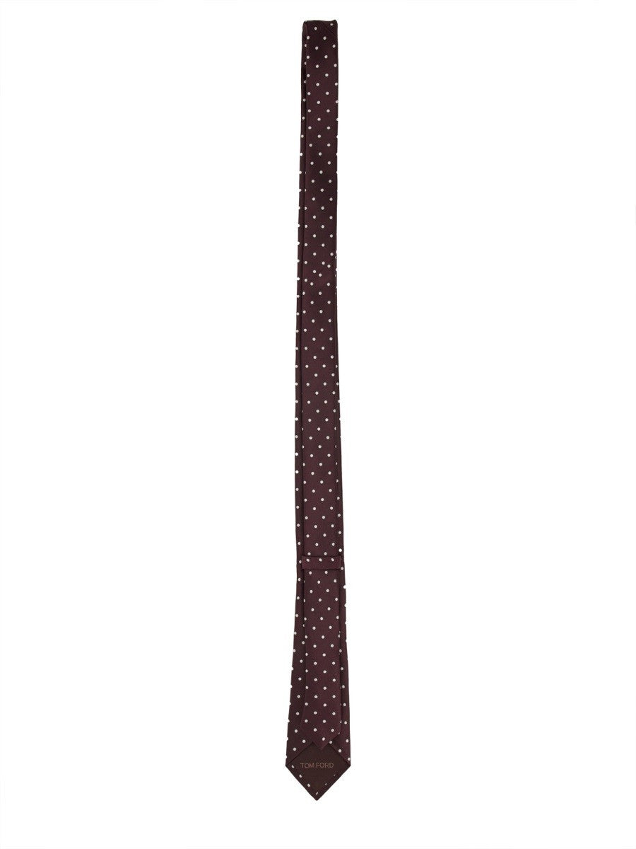 "SATIN POLKA DOT" TIE