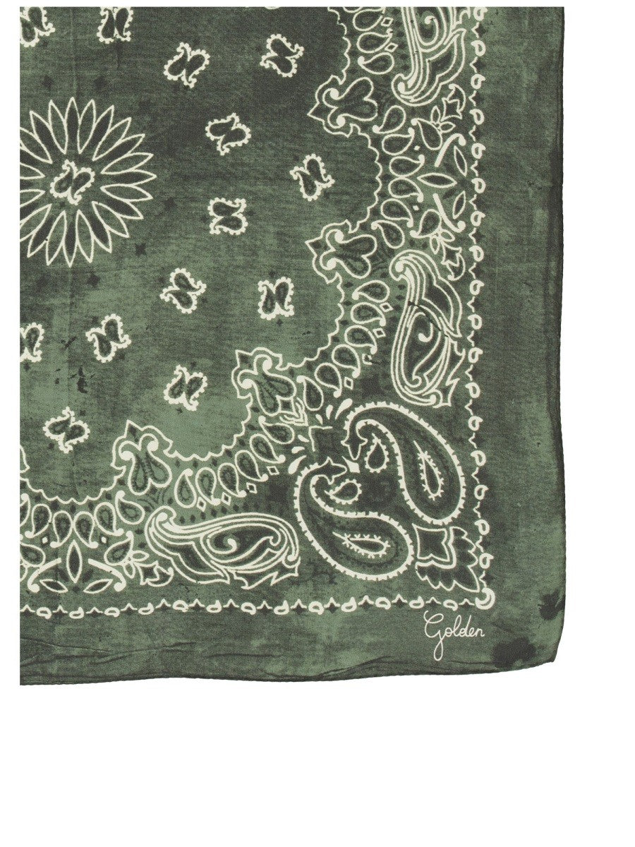 SCARF WITH PAISLEY PATTERN