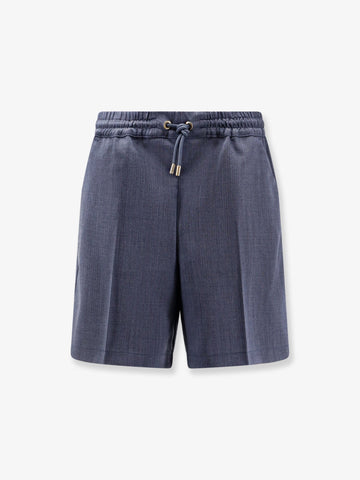 Scarola textured wool bermuda shorts