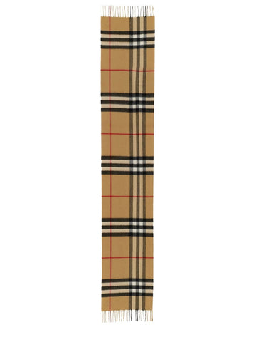 CASHMERE CHECK SCARF