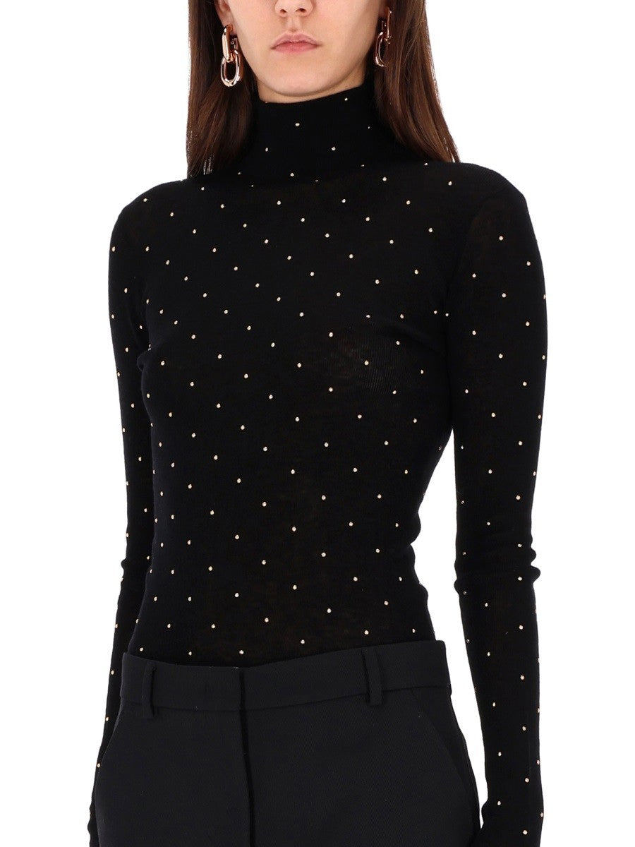 "SECON-SKIN" EFECT MESH WITH STUDS