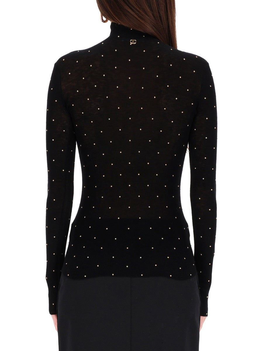 "SECON-SKIN" EFECT MESH WITH STUDS