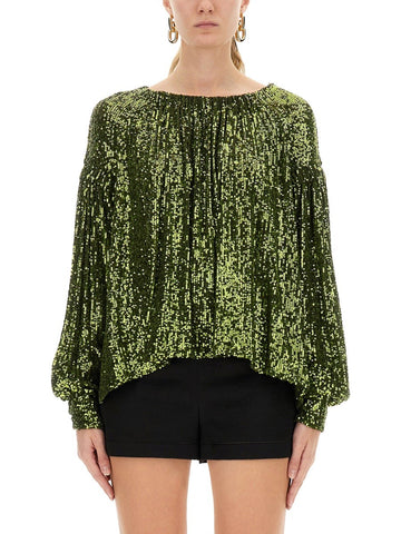 SEQUIN BLOUSE