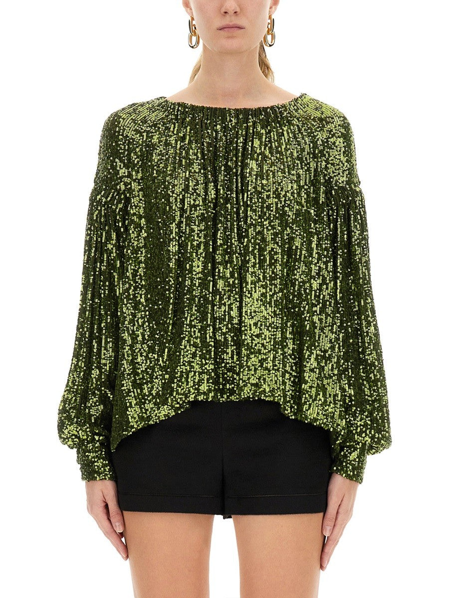 SEQUIN BLOUSE