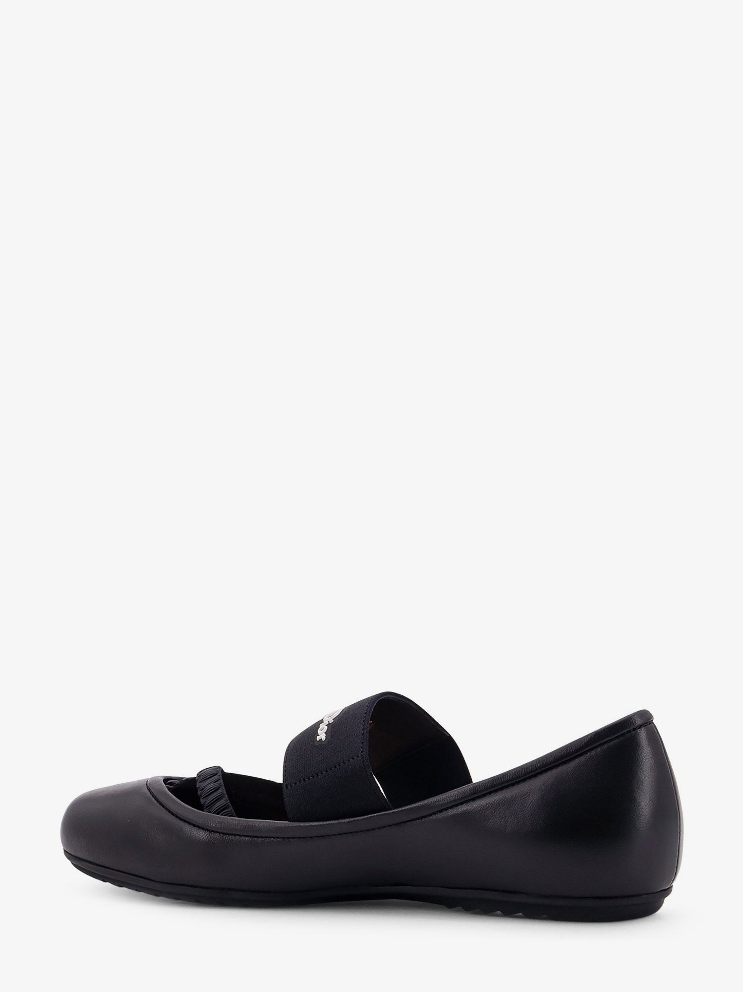 Shade leather ballerinas with elastic bands
