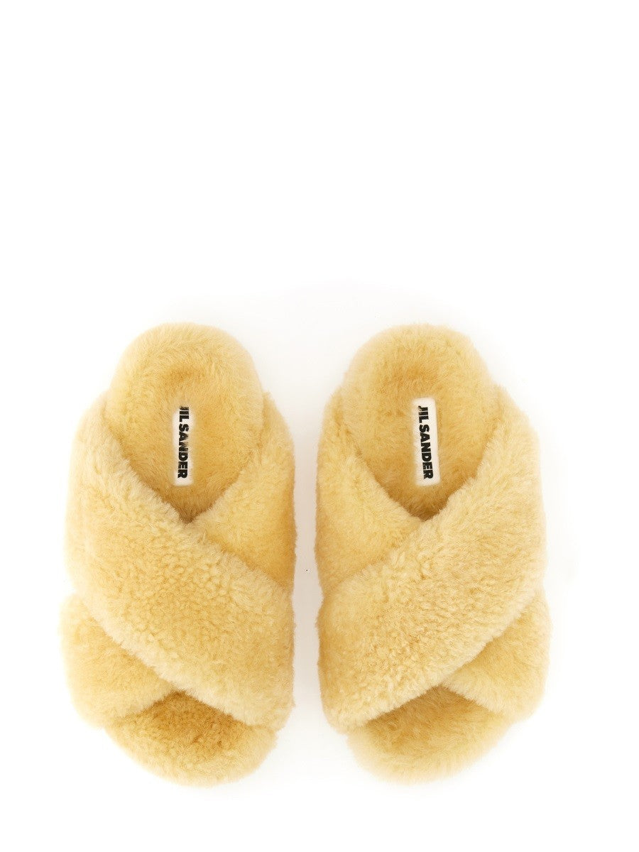 SHEARLING SANDAL