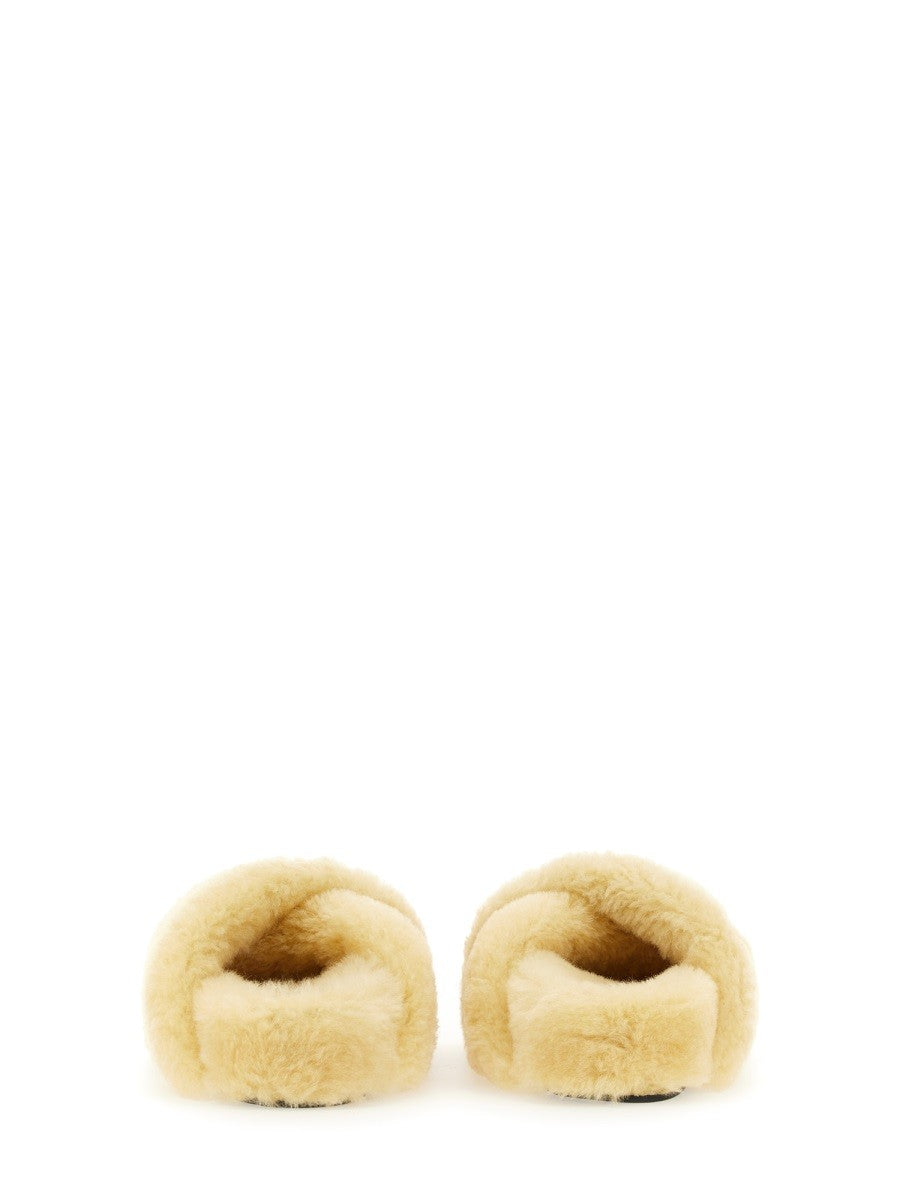 SHEARLING SANDAL