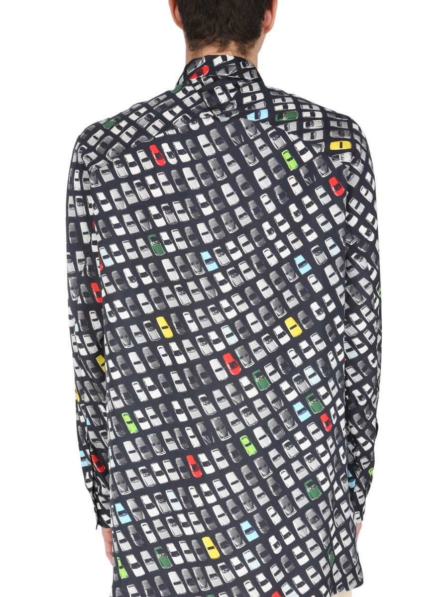 SHIRT WITH ALLOVER PRINT