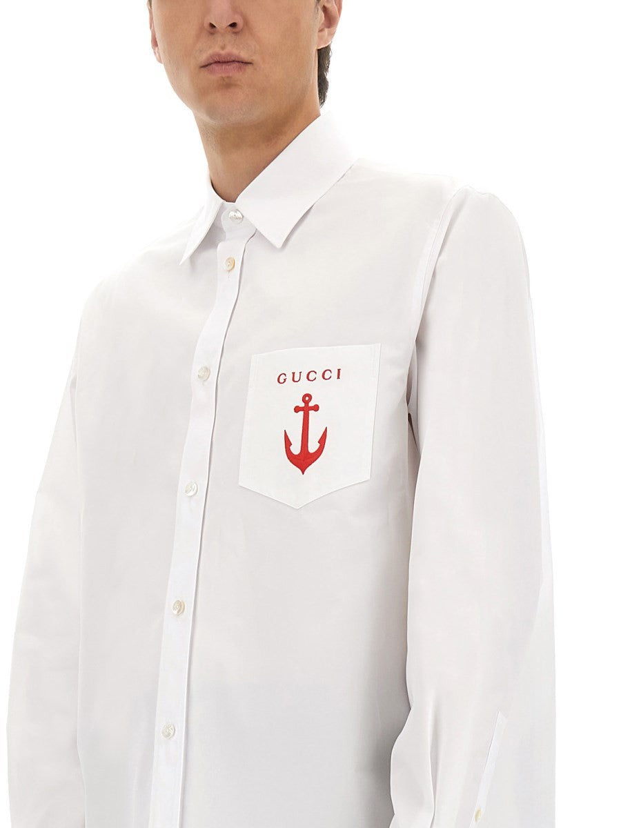 SHIRT WITH EMBROIDERY