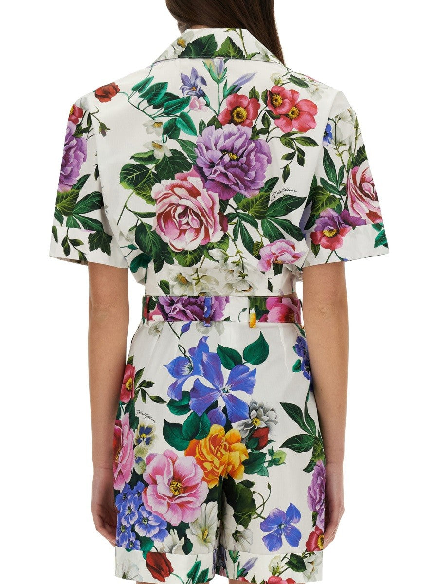 SHIRT WITH FLORAL PATTERN