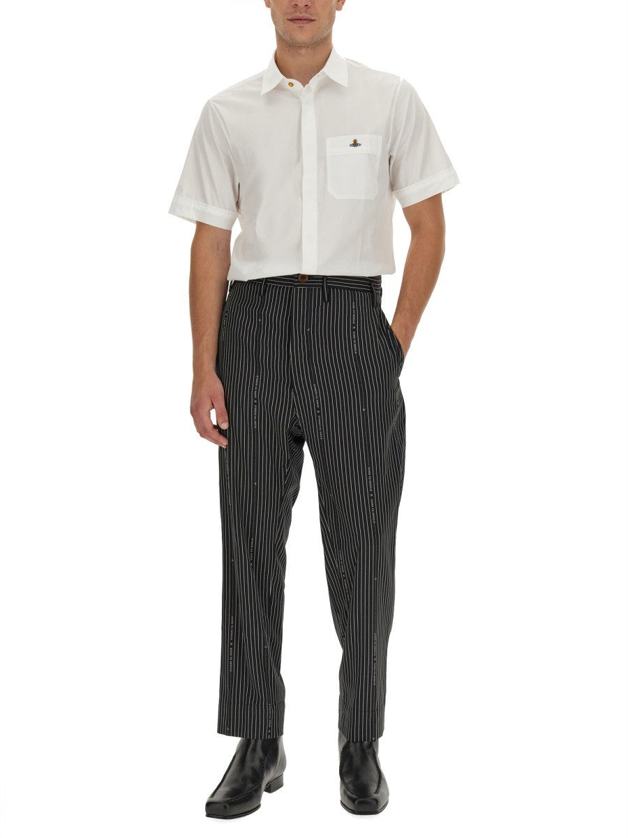 SHIRT WITH ORB EMBROIDERY