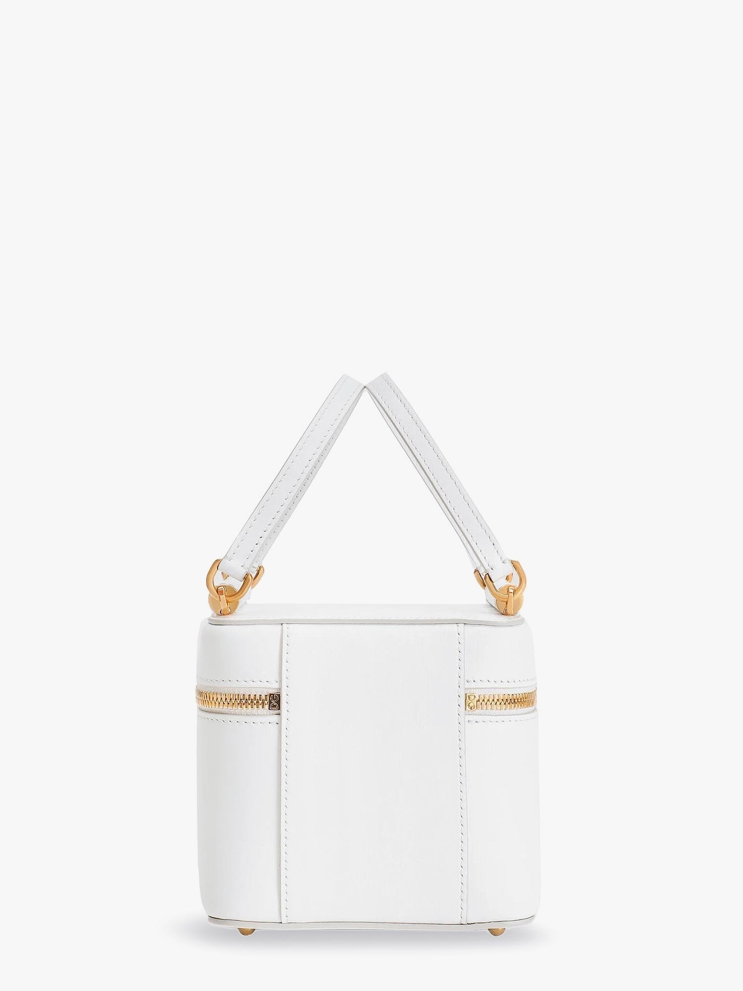 Sicily leather handbag with iconic logo plate