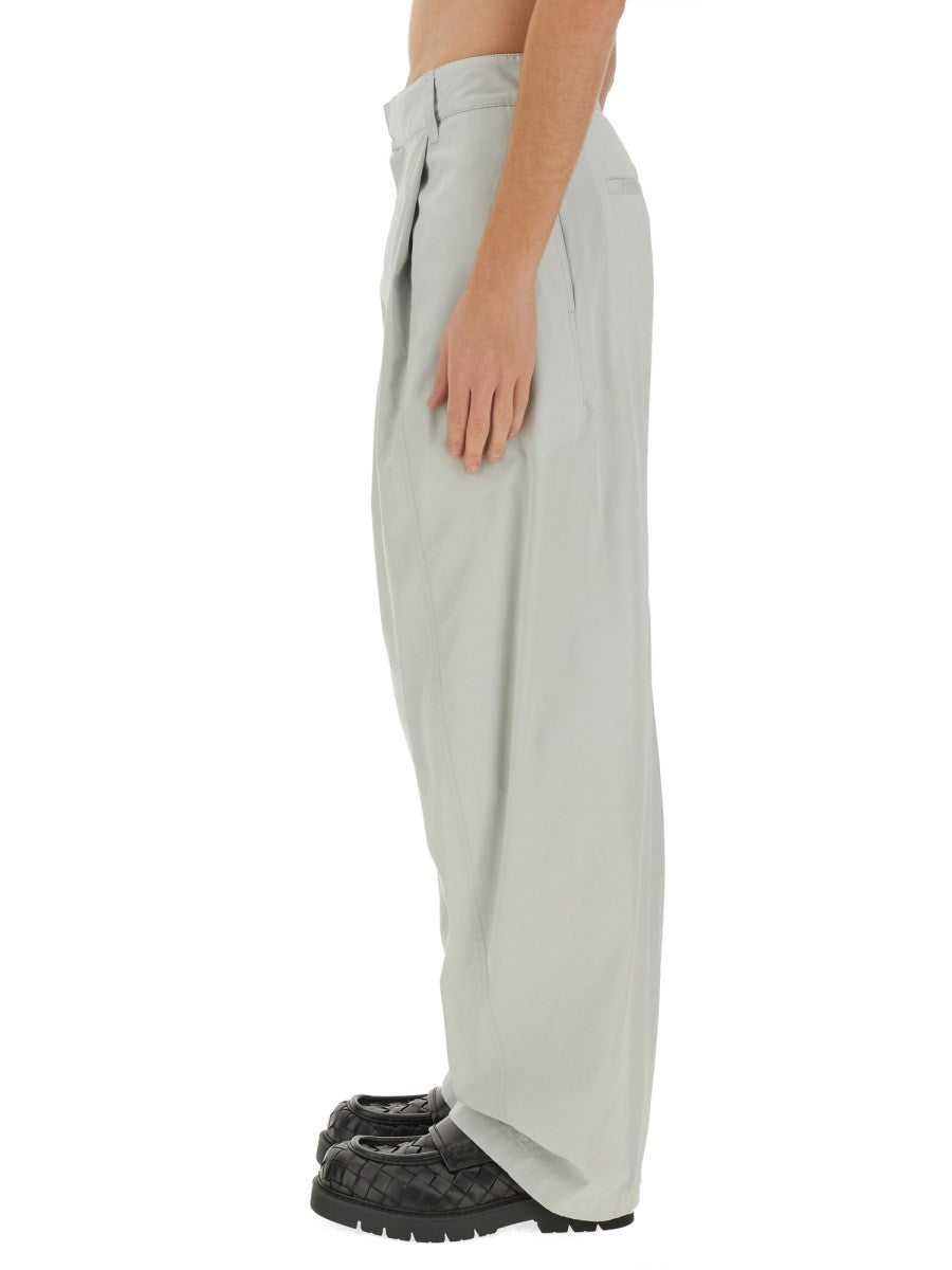 SILK AND COTTON PANTS