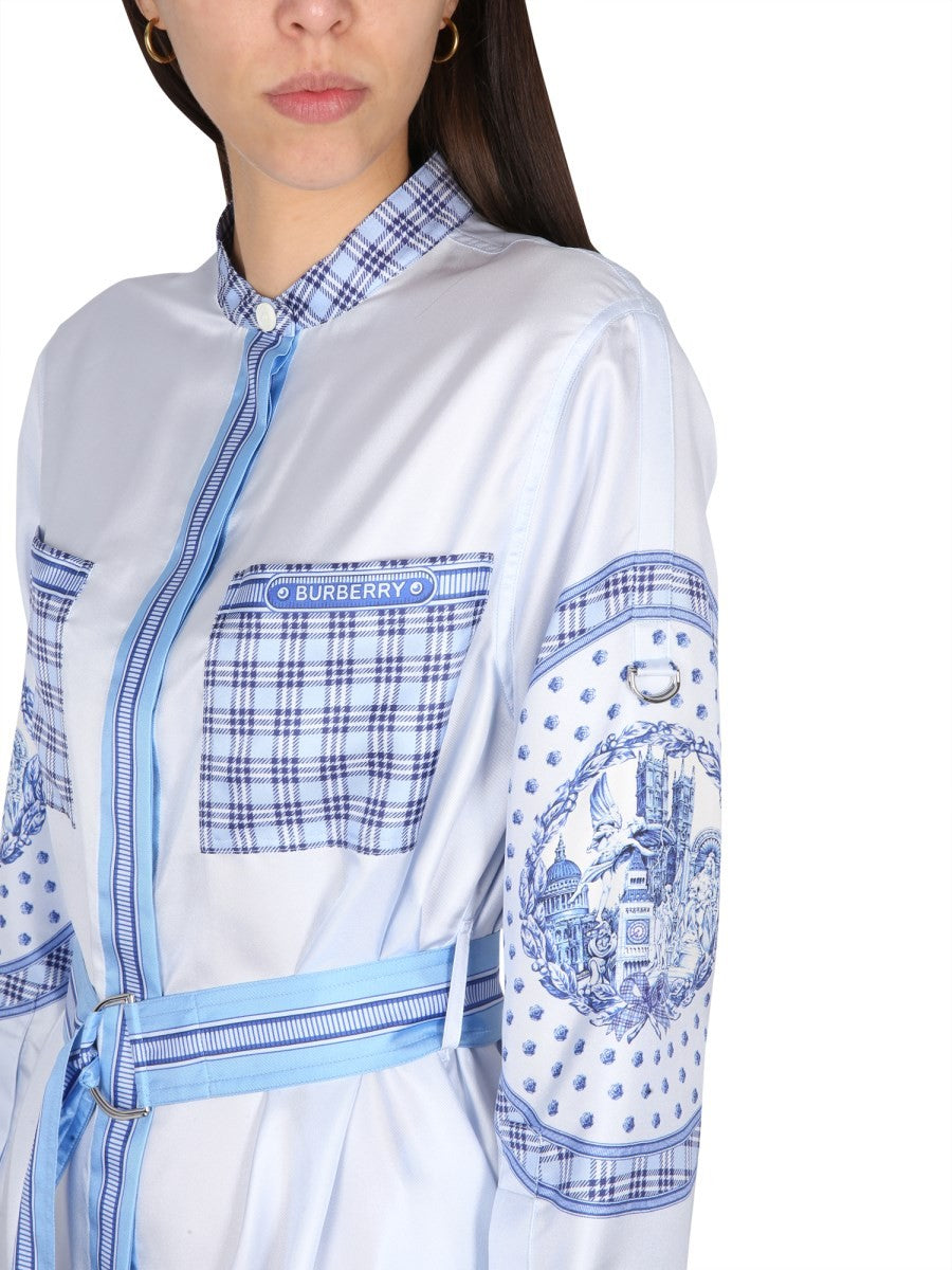 SILK CHEMISIER DRESS