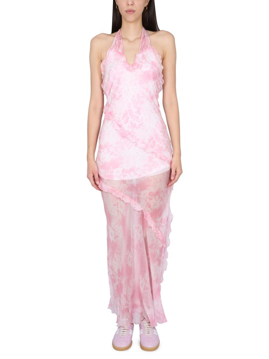 SILK CHIFFON DRESS