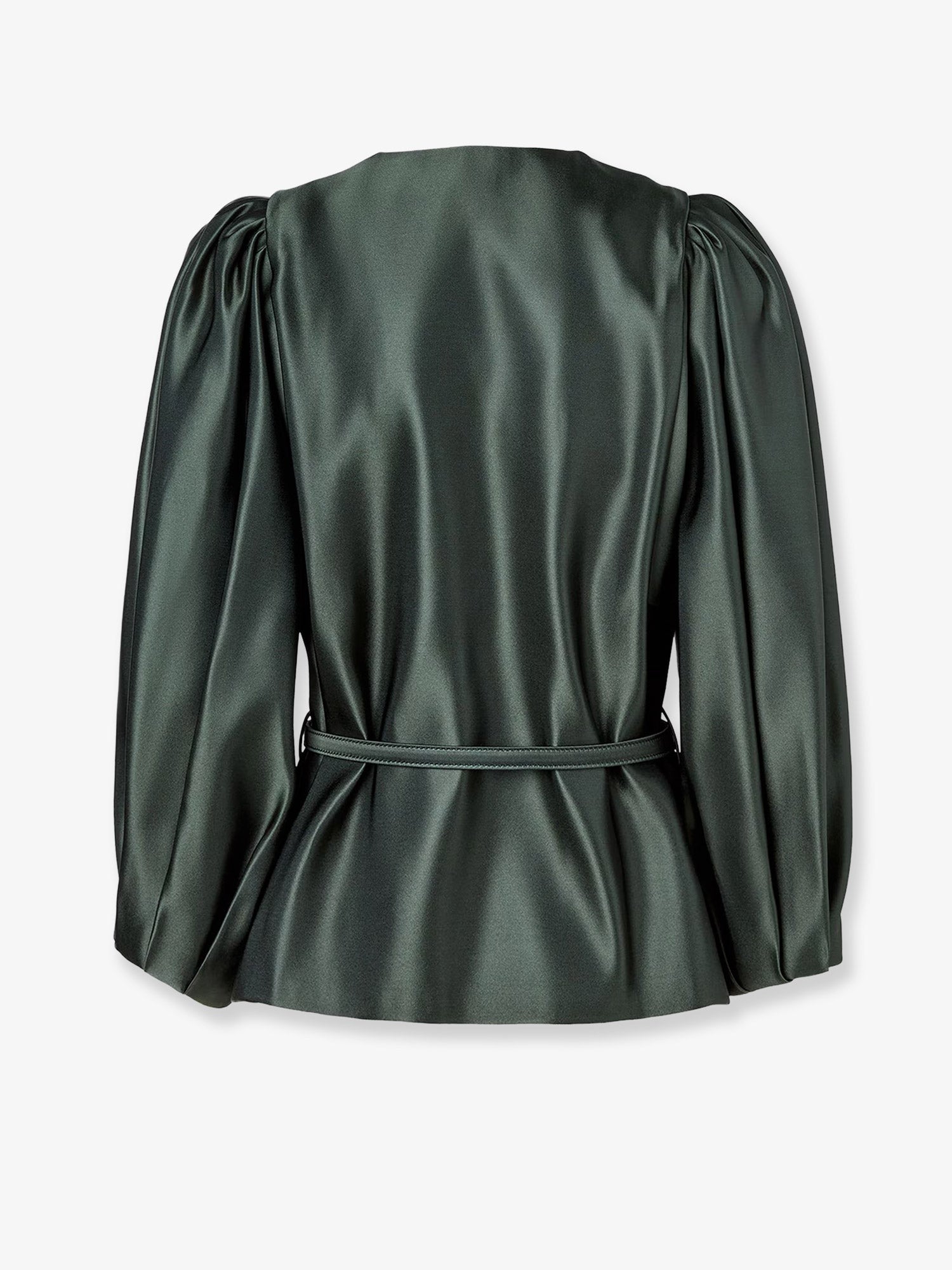 Silk duchesse blazer