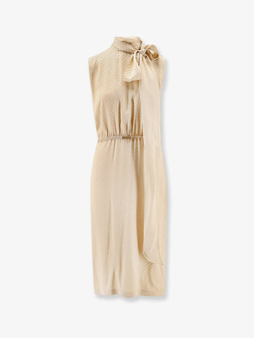 Silk Midi Dress