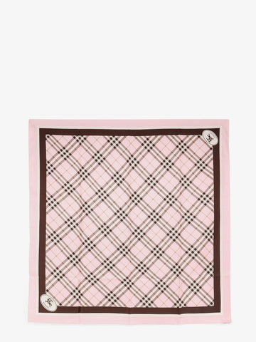 Silk scarf with Burberry Check motif