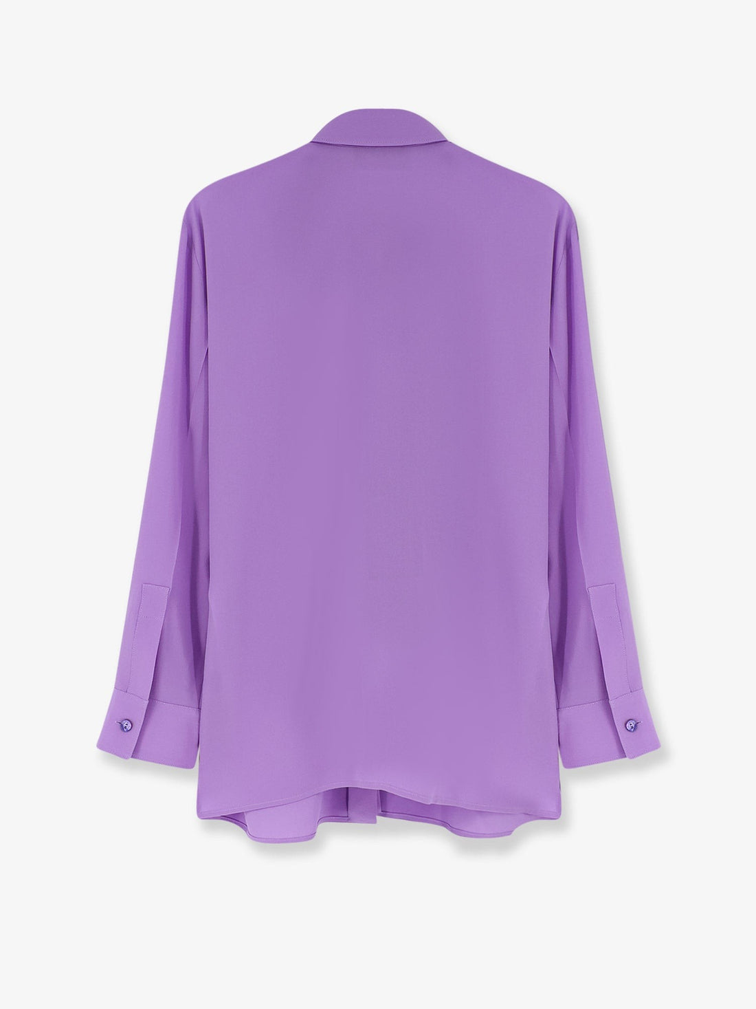 Silk shirt with GG embroidery