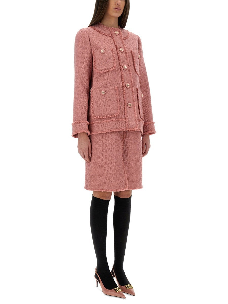 SINGLE-BREASTED JACKET "RACHEL"