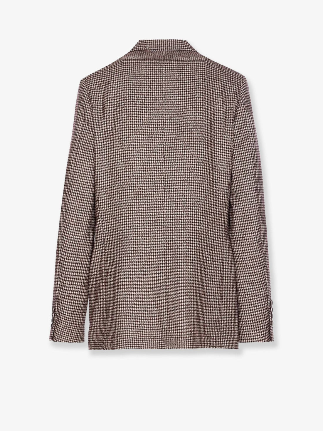 Single-breasted wool and alpaca blazer