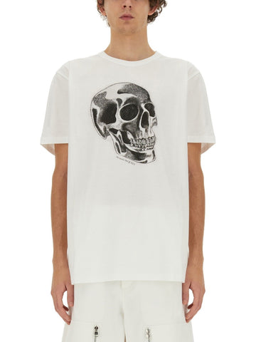 SKULL PRINT T-SHIRT